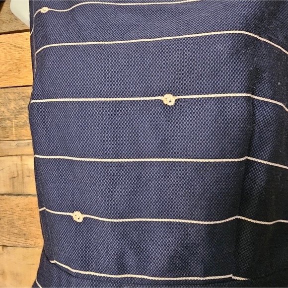 The limited women's navy blue dress with stripes size 6 - Picture 4 of 13
